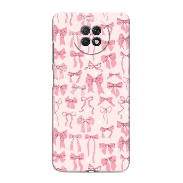 Чехол с рисунком «Фон бантики» для Xiaomi Redmi Note 9T Чехол с рисунком «Фон бантики» для Xiaomi Redmi Note 9T