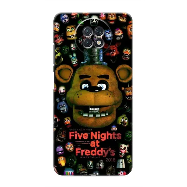 Чехол с рисунком «Freddy» для Xiaomi Redmi Note 9T