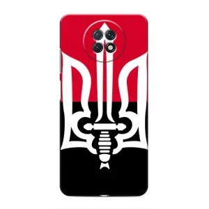 Чехлы УПА (Красно-Чёрный) на Xiaomi Redmi Note 9T (Герб Украины)