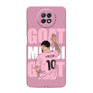 Чехлы Лео Месси в Майами на Xiaomi Redmi Note 9T (GOAT MESSI)