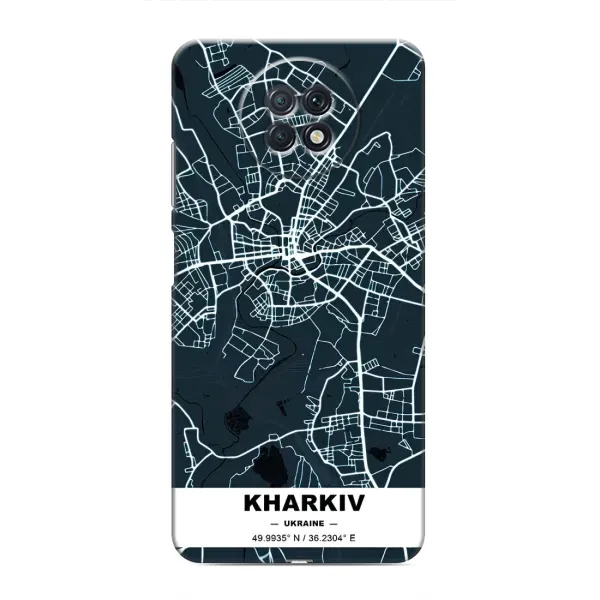 Чехол с рисунком «Харьков» для Xiaomi Redmi Note 9T Чехол с рисунком «Харьков» для Xiaomi Redmi Note 9T