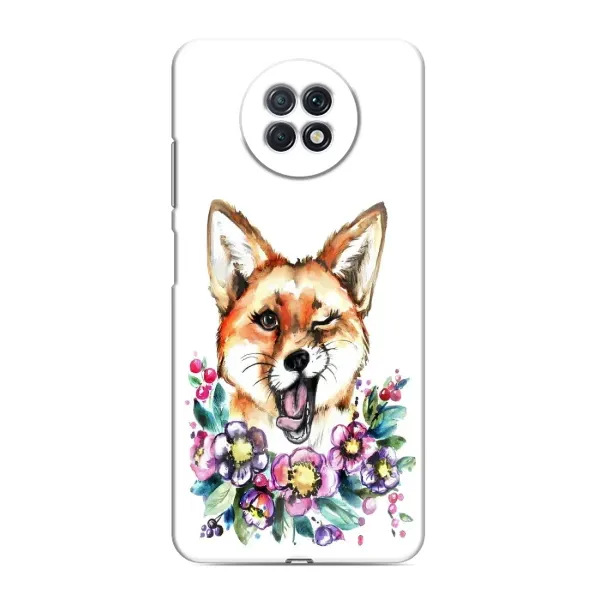Чехол с рисунком «Хитрая лиса» для Xiaomi Redmi Note 9T Чехол с рисунком «Хитрая лиса» для Xiaomi Redmi Note 9T