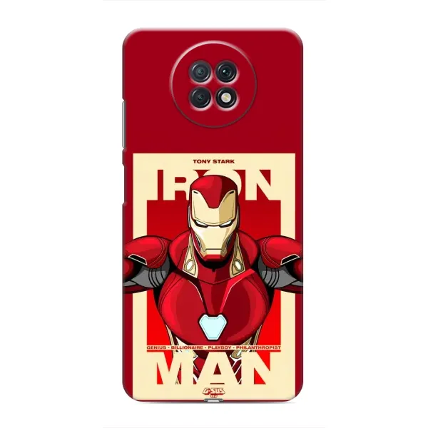 Чехол с рисунком «Iron man» для Xiaomi Redmi Note 9T