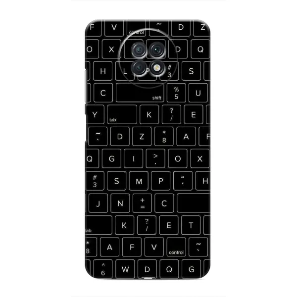 Чохол з малюнком «Клавіатура» для Xiaomi Redmi Note 9T Чохол з малюнком «Клавіатура» для Xiaomi Redmi Note 9T