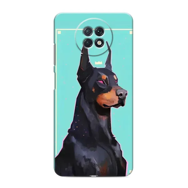 Чехол с рисунком «Король доберман» для Xiaomi Redmi Note 9T Чехол с рисунком «Король доберман» для Xiaomi Redmi Note 9T