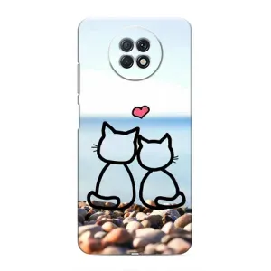 Силіконові Чохли Коханій людині для Xiaomi Redmi Note 9T (Котейки)