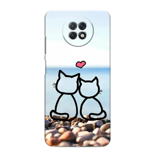 Чехол с рисунком «Котейки» для Xiaomi Redmi Note 9T Чехол с рисунком «Котейки» для Xiaomi Redmi Note 9T