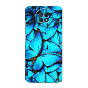 Силіконовий бампер з картинкою звірів для Xiaomi Redmi Note 9T (Крила метеликів)