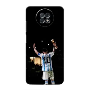 Чехлы Лео Месси Аргентина для Xiaomi Redmi Note 9T (Лео Чемпион)