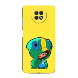 Чохол Бравл Старс для Xiaomi Redmi Note 9T (Леон (LEON))