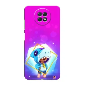 Чохол Бравл Старс для Xiaomi Redmi Note 9T (Леон у костюмі Акули)