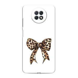Чохол банти для Xiaomi Redmi Note 9T (Леопардовий бант)