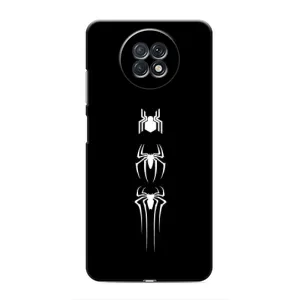 Чехол Супергерой Человека Паука на Xiaomi Redmi Note 9T (Лого паука)