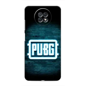 Чехол (TPU) с картинкой "Лого Пабг" на Редми Нот 9Т (Лого PUBG)