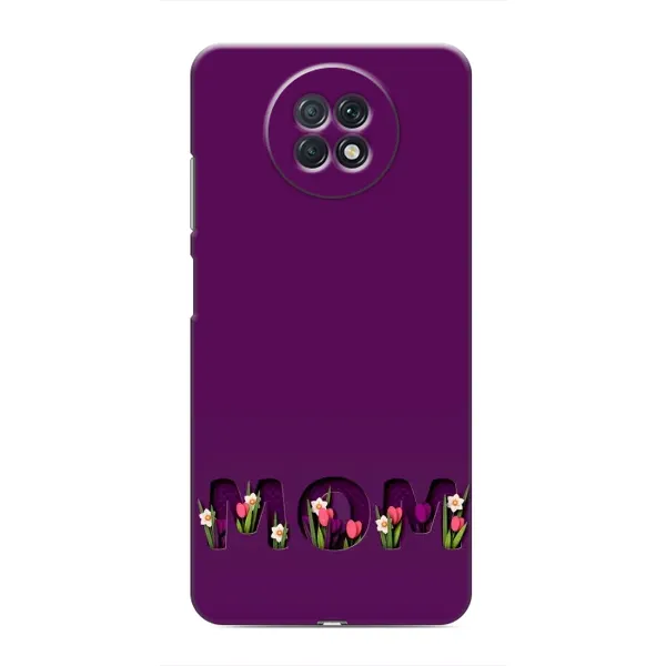 Чехол с рисунком «Мама с цветами» для Xiaomi Redmi Note 9T
