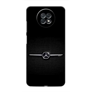 Силиконовый бампер с картинкой машины на Xiaomi Redmi Note 9T (Mercedes)