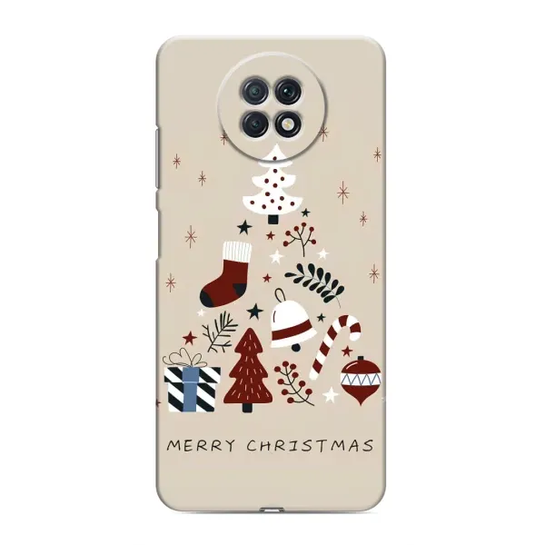 Чехол с рисунком «Merry Christmas» для Xiaomi Redmi Note 9T Чехол с рисунком «Merry Christmas» для Xiaomi Redmi Note 9T