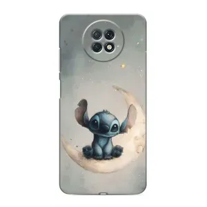 Чехол с рисунком Стич для Xiaomi Redmi Note 9T (Милый Стич)