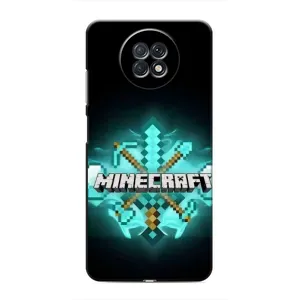 Чехол майнкрафт для Xiaomi Redmi Note 9T (MineCraft 2)