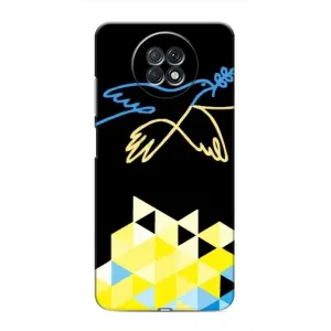Чехол на Xiaomi Redmi Note 9T Украинский дизайн (Мир для Украины)