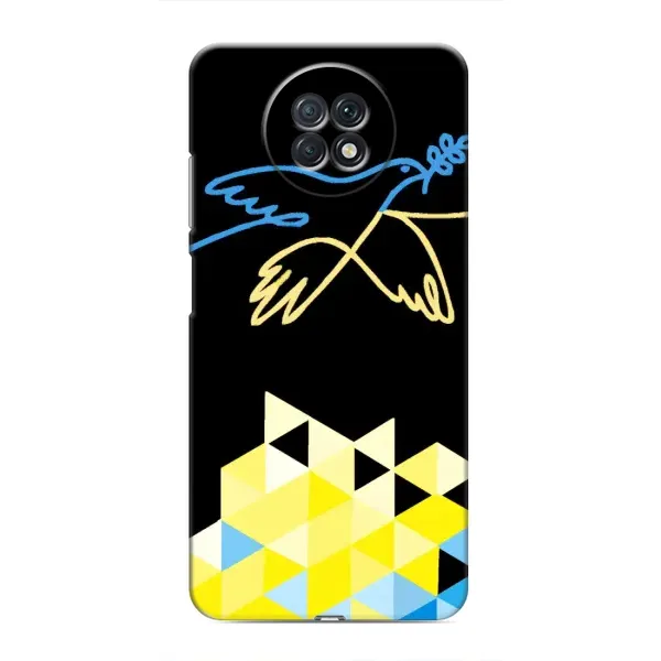 Чехол с рисунком «Мир для Украины» для Xiaomi Redmi Note 9T Чехол с рисунком «Мир для Украины» для Xiaomi Redmi Note 9T