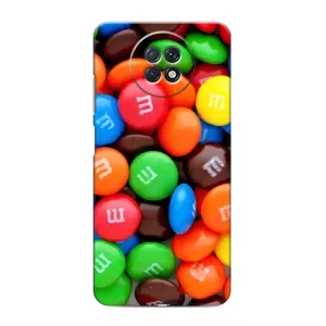 Чохол з зображенням смачної їжі для Xiaomi Redmi Note 9T (Різнокольорові M&M'S)