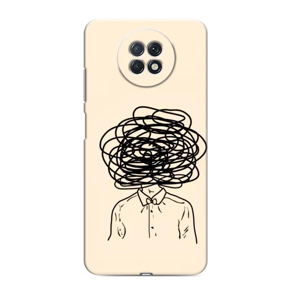 Чехол с рисунком «Мысли» для Xiaomi Redmi Note 9T