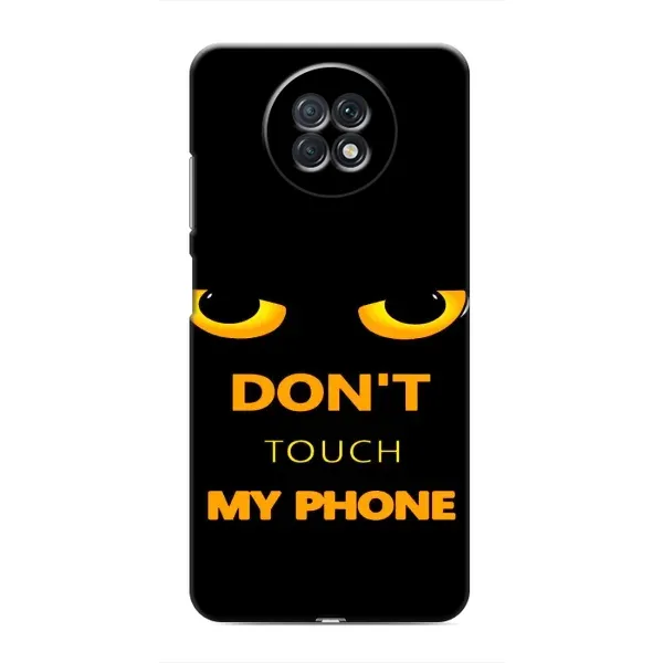 Чехол с рисунком «Не трогай мой телефон» для Xiaomi Redmi Note 9T