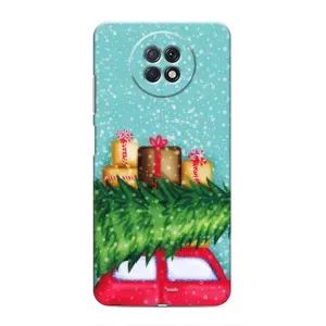 Чехол Новогодняя Елка на Xiaomi Redmi Note 9T (Новогодние подарки)