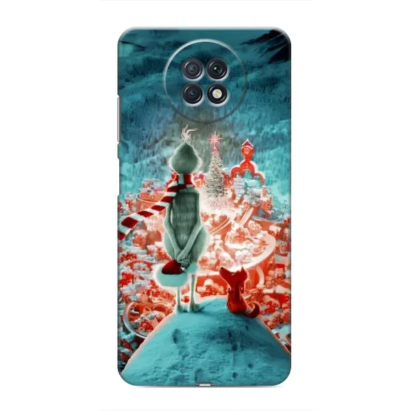 Чехол с рисунком «Новогодний Гринч» для Xiaomi Redmi Note 9T