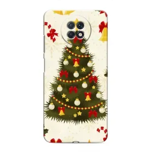 Чехол Новогодняя Елка на Xiaomi Redmi Note 9T (Новогодний принт)