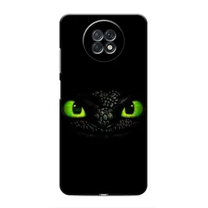 Чехол дракон Беззубик для Xiaomi Redmi Note 9T (Глаза Беззубика)