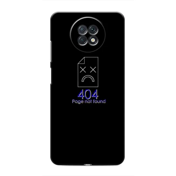 Чохол з малюнком «Помилка 404» для Xiaomi Redmi Note 9T Чохол з малюнком «Помилка 404» для Xiaomi Redmi Note 9T