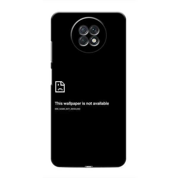 Чохол з малюнком «Помилка» для Xiaomi Redmi Note 9T Чохол з малюнком «Помилка» для Xiaomi Redmi Note 9T