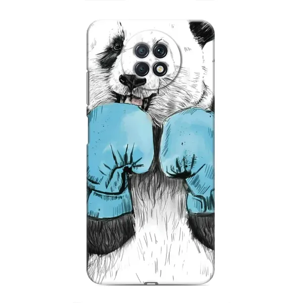 Чехол с рисунком «Панда боксер» для Xiaomi Redmi Note 9T Чехол с рисунком «Панда боксер» для Xiaomi Redmi Note 9T