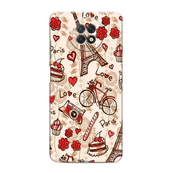 Чехол с рисунком «Париж мечта» для Xiaomi Redmi Note 9T Чехол с рисунком «Париж мечта» для Xiaomi Redmi Note 9T