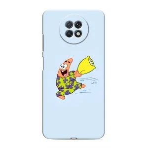 Чохли з Патріком на Xiaomi Redmi Note 9T (Патрік із подушкою)
