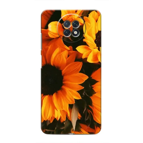 Чехол с рисунком «подсолнухи» для Xiaomi Redmi Note 9T Чехол с рисунком «подсолнухи» для Xiaomi Redmi Note 9T