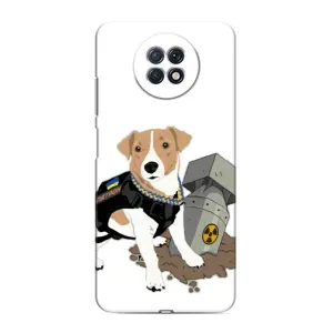 Чехол с принтом Собаки Патрон для Xiaomi Redmi Note 9T (Пёс Патрон с ракетой)