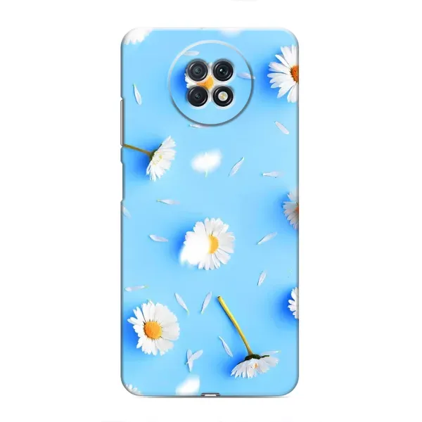 Чехол с рисунком «ромашки на голубом» для Xiaomi Redmi Note 9T