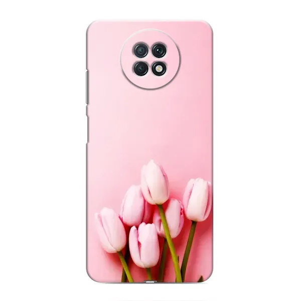 Чехол с рисунком «Розовые тюльпаны» для Xiaomi Redmi Note 9T Чехол с рисунком «Розовые тюльпаны» для Xiaomi Redmi Note 9T