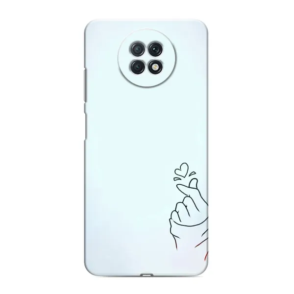 Чехол с рисунком «Сердце на голубом» для Xiaomi Redmi Note 9T Чехол с рисунком «Сердце на голубом» для Xiaomi Redmi Note 9T