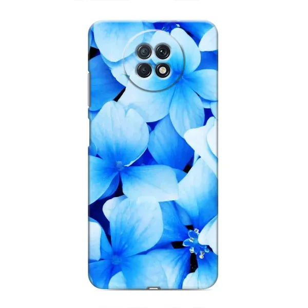 Чохол з малюнком «Сині квіти» для Xiaomi Redmi Note 9T Чохол з малюнком «Сині квіти» для Xiaomi Redmi Note 9T