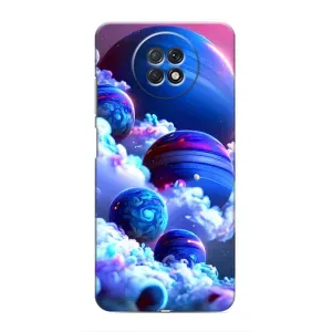 Чохли КОСМОС на Xiaomi Redmi Note 9T (Сині планети)