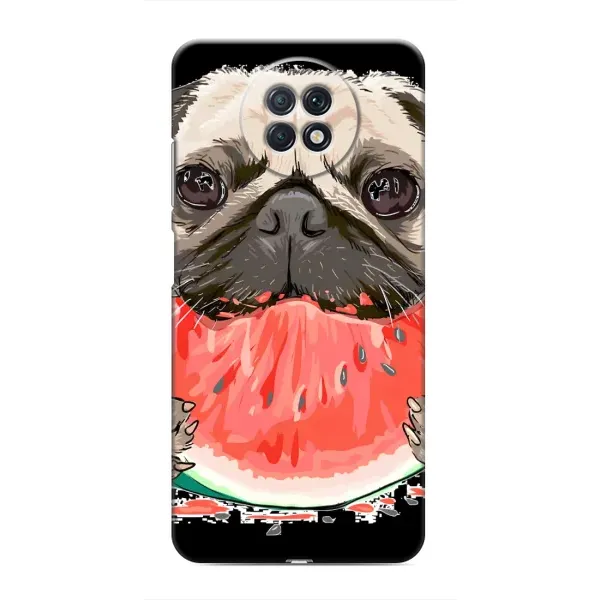 Чехол с рисунком «Смешной Мопс» для Xiaomi Redmi Note 9T Чехол с рисунком «Смешной Мопс» для Xiaomi Redmi Note 9T
