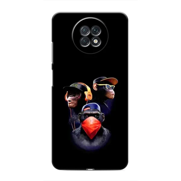 Чехол с рисунком «Три обезьяны» для Xiaomi Redmi Note 9T Чехол с рисунком «Три обезьяны» для Xiaomi Redmi Note 9T