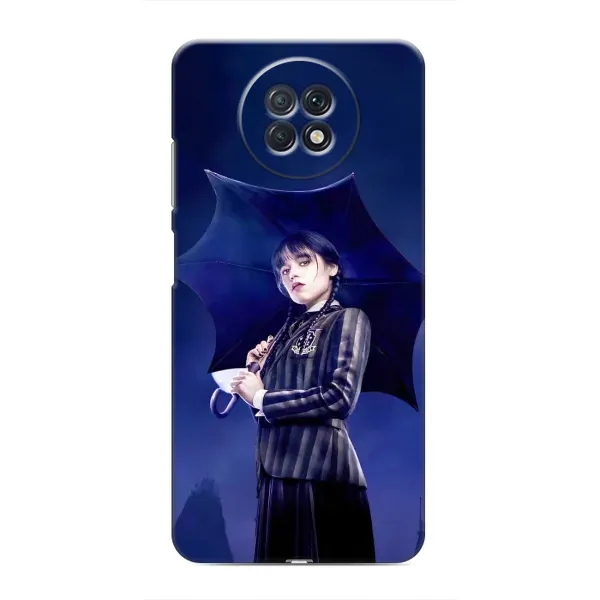 Чехол с рисунком «Уэнсдей с зонтом» для Xiaomi Redmi Note 9T Чехол с рисунком «Уэнсдей с зонтом» для Xiaomi Redmi Note 9T