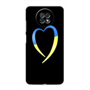 Силиконовый Чехол на Xiaomi Redmi Note 9T (Я-Украина) (Украинское сердце)