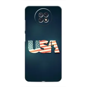 Чехол Флаг USA для Xiaomi Redmi Note 9T (USA)