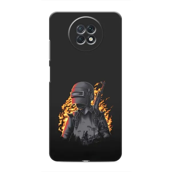 Чехол с рисунком «В огне» для Xiaomi Redmi Note 9T Чехол с рисунком «В огне» для Xiaomi Redmi Note 9T